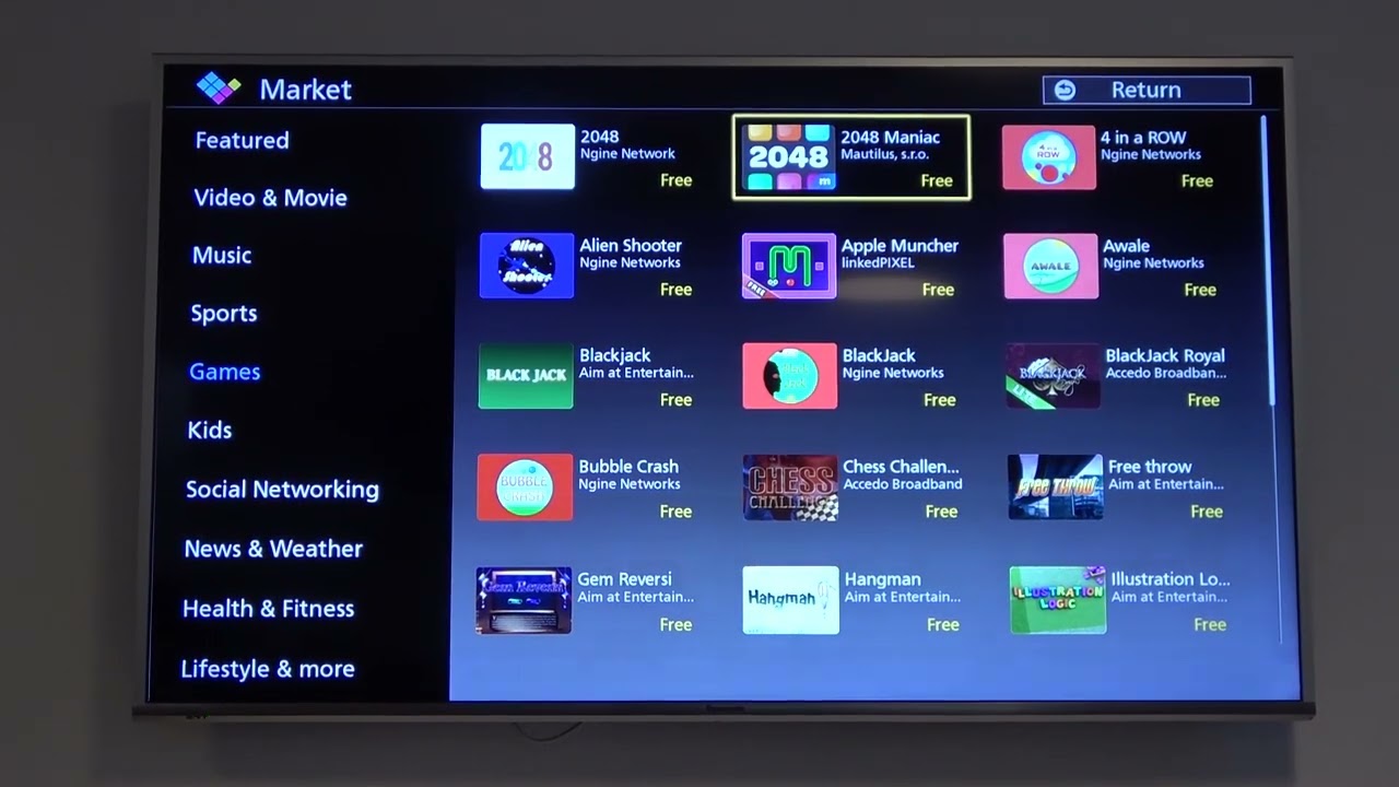 Как загрузить приложения на телевизор Panasonic?