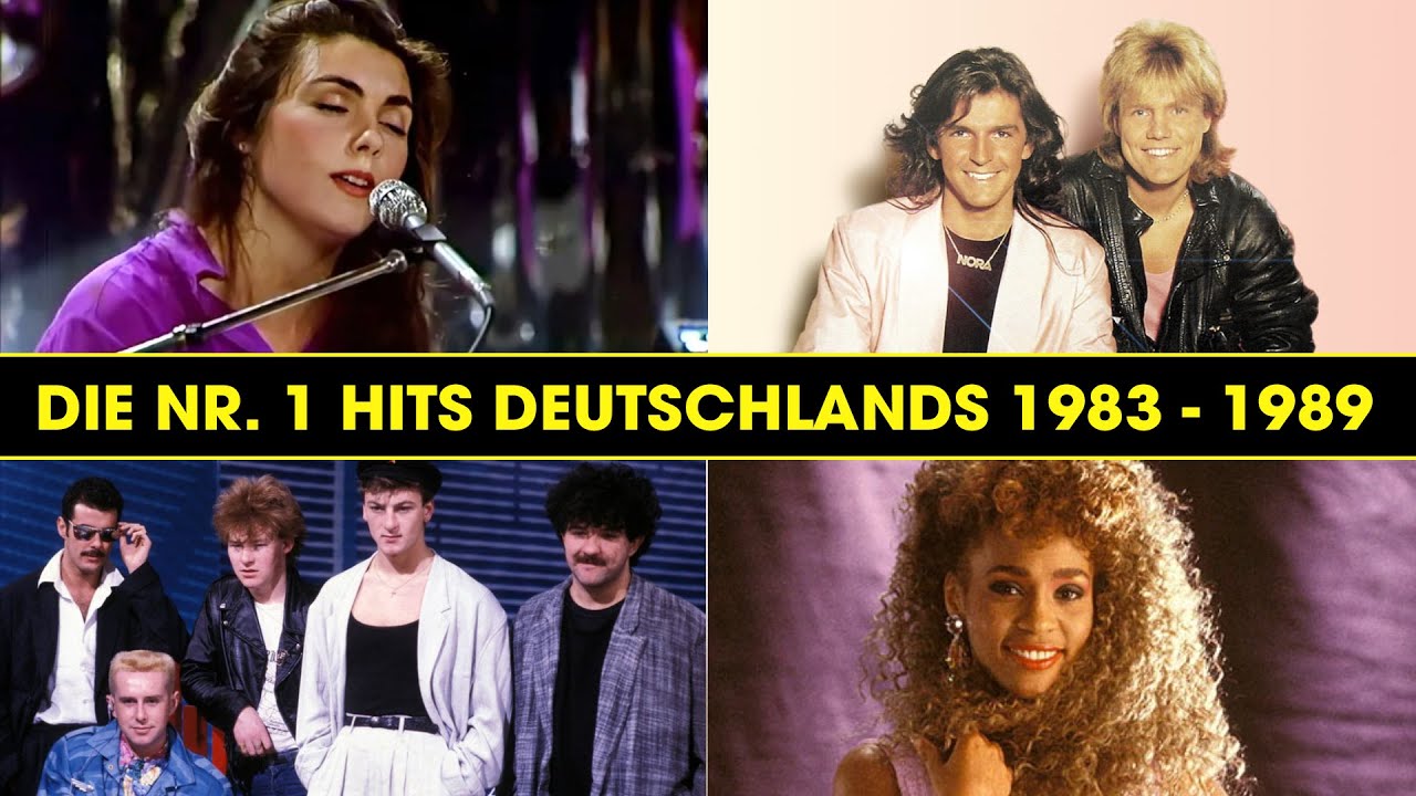 Alle Nummer-1-Songs der GfK-Charts in Deutschland 1983&ndash;1989
