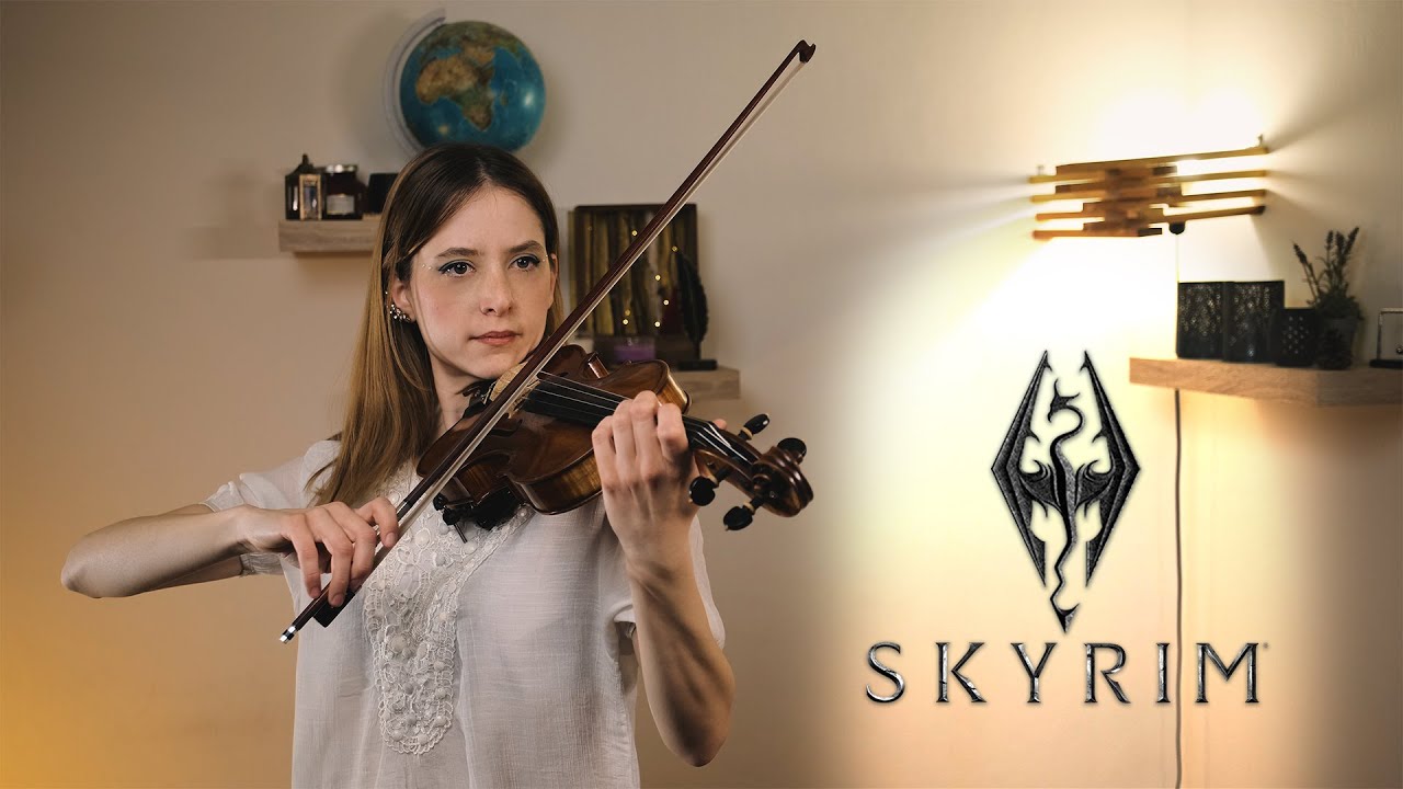 Song of the Dragonborn for Violin //with sheet music//
