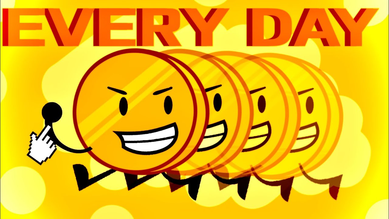 Animating a BFDI Character everyday - (Days 1-21)