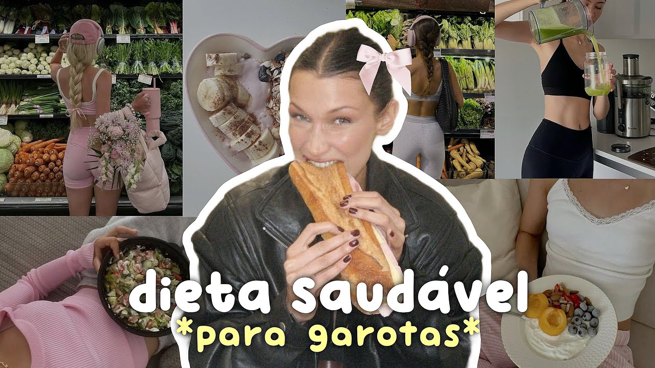como ter uma DIETA SAUDÁVEL 🌷⋆˙⟡