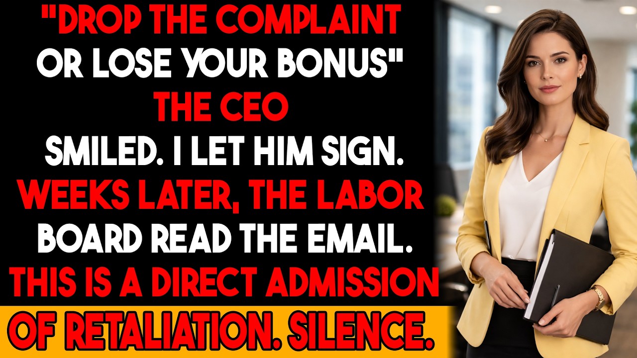The CEO Told Her to Drop the Complaint—Then His Own Email Proved Retaliation