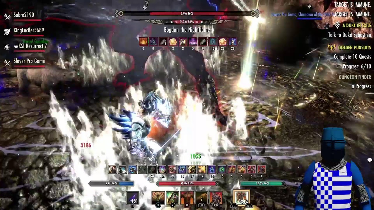 ELDER SCROLLS ONLINE VET DUNGEON PVE AND PVP