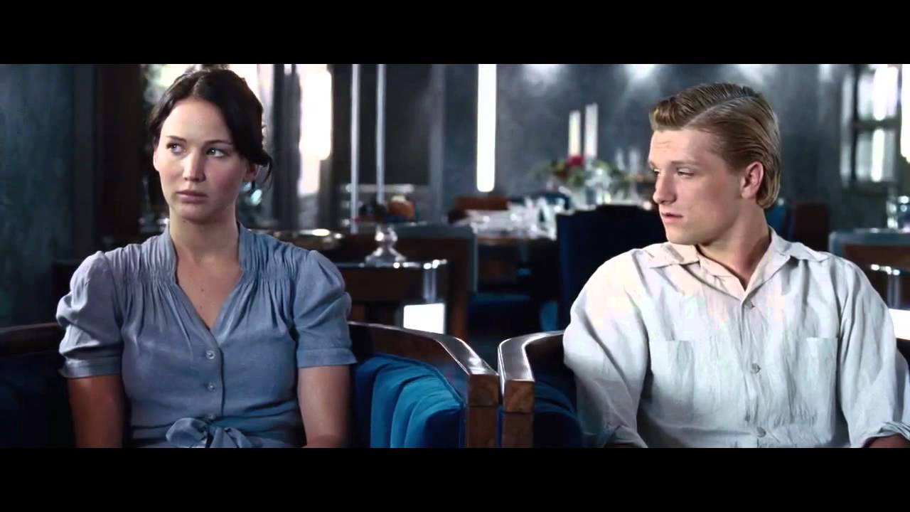 Peeta and Katniss | Girl On Fire