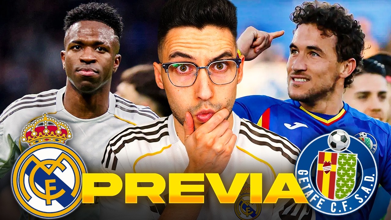 REAL MADRID vs GETAFE | ¡PARTIDO DURO! (PREVIA y POSIBLES ALINEACIONES)