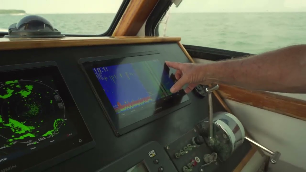 How Capt Billy Pipkin Finds Fish on the Chesapeake Bay | 46' Custom Markley Charter Technology