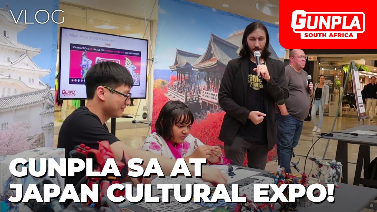 Japanese Pop Cultures in South Africa Presentation at Japan Cultural Expo! GUNPLA, COSPLAY & SPOGOMI