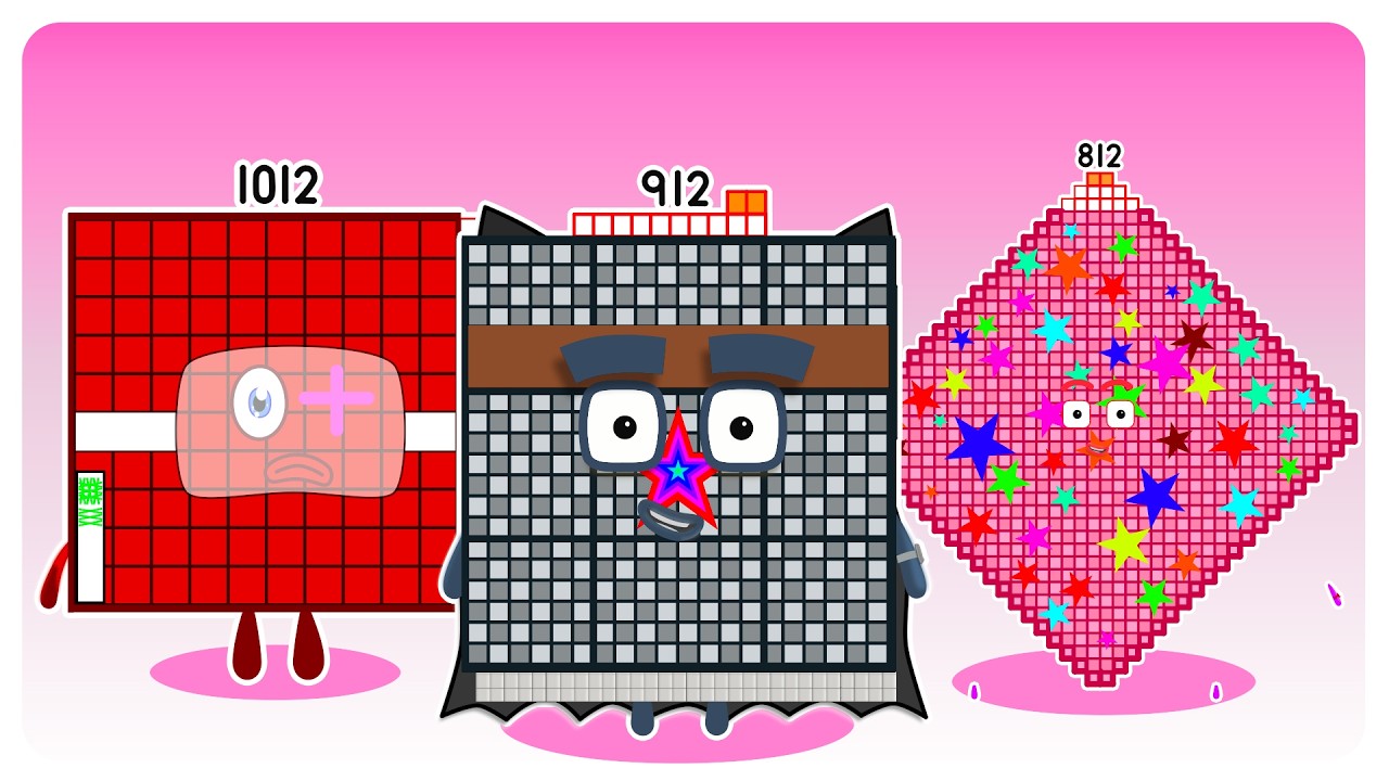 Sprunki OC Numberblocks 812 to 1012 | Compilation Incredibox #sprunki #numberblocks #incredibox
