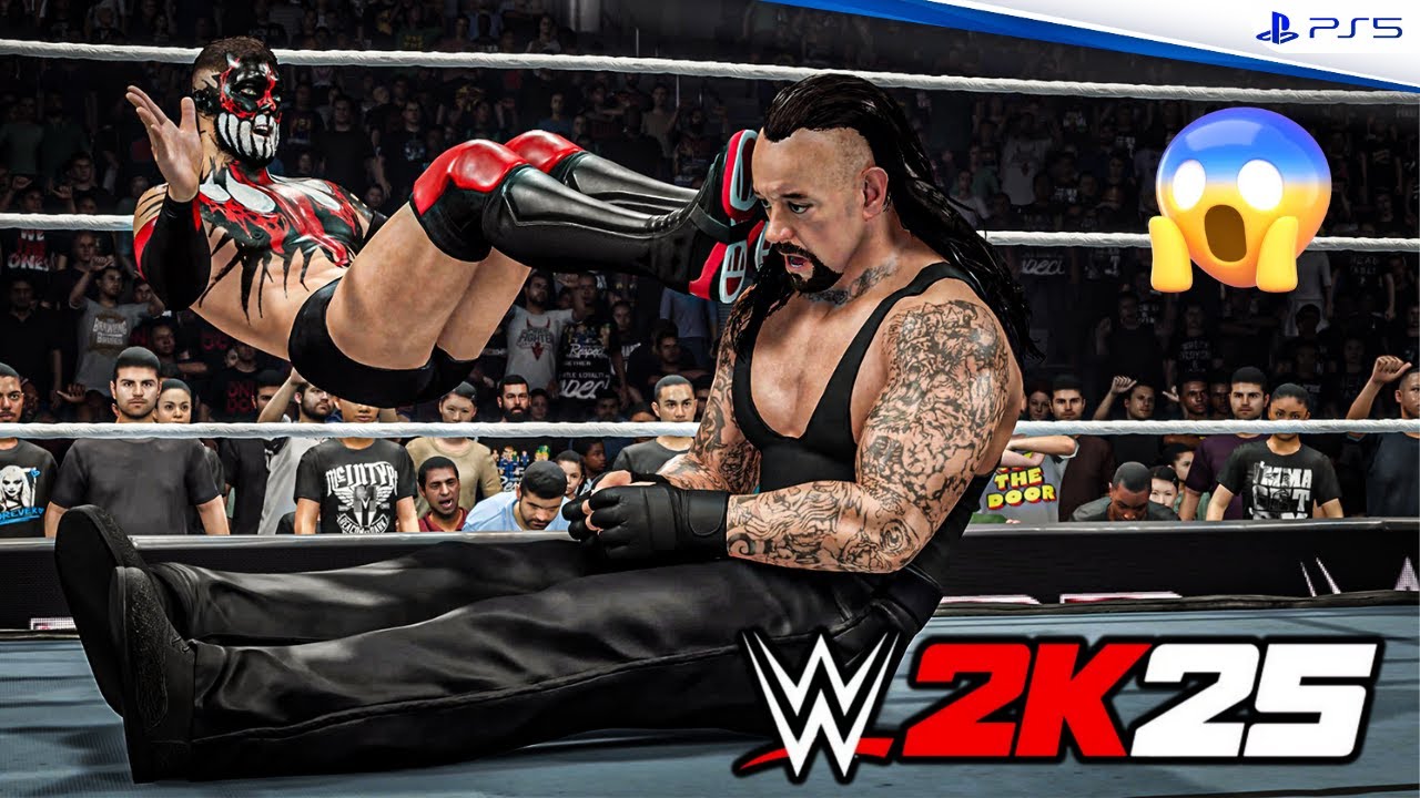 The Undertaker VS Demon Finn Balor - Casket Match | WWE 2K25 - PS5 [4K60]