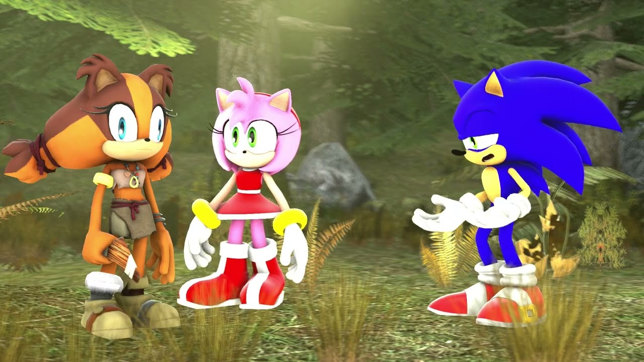 [SONIC SHORTS 3D] Канонизация Стикс из Барсуков