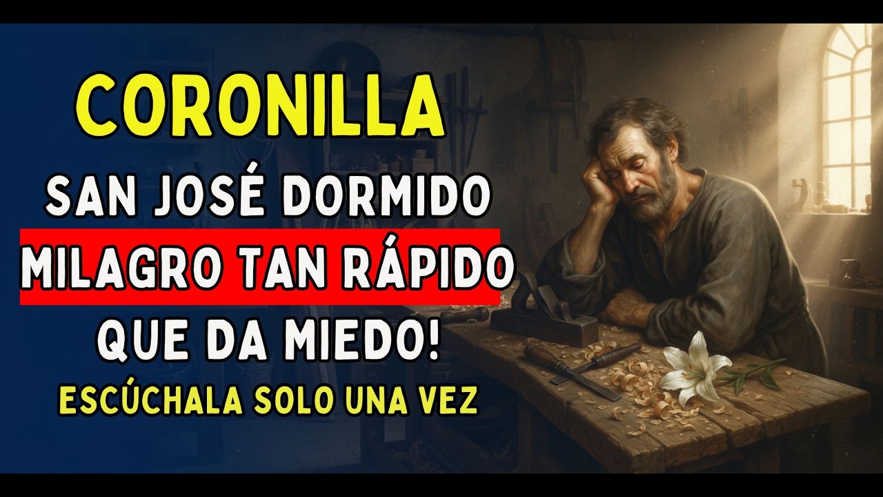 Coronilla a San José Dormido: Milagros Urgentes y Soluciones Imposibles