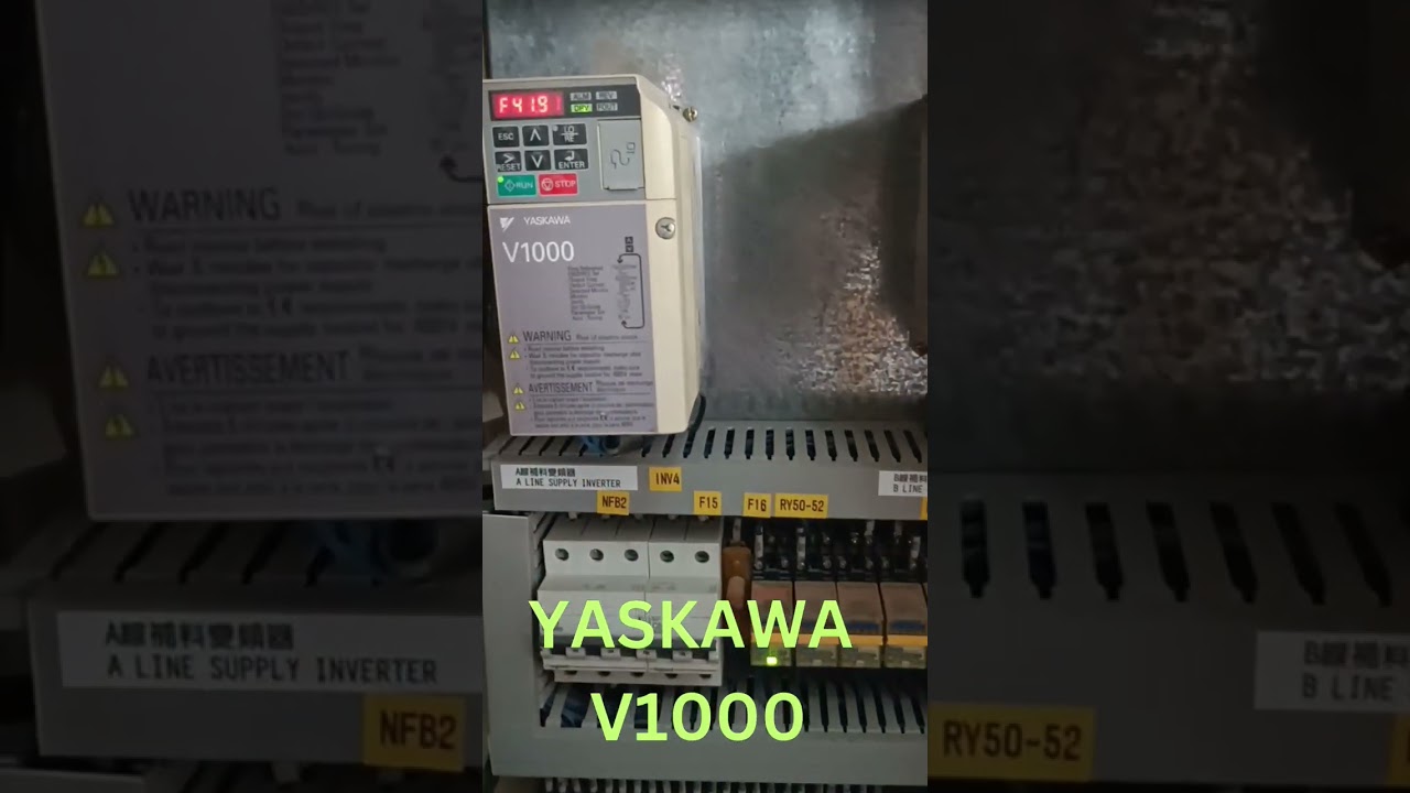 Yaskawa vfd |#electrical |#engineering | #ajelectrical