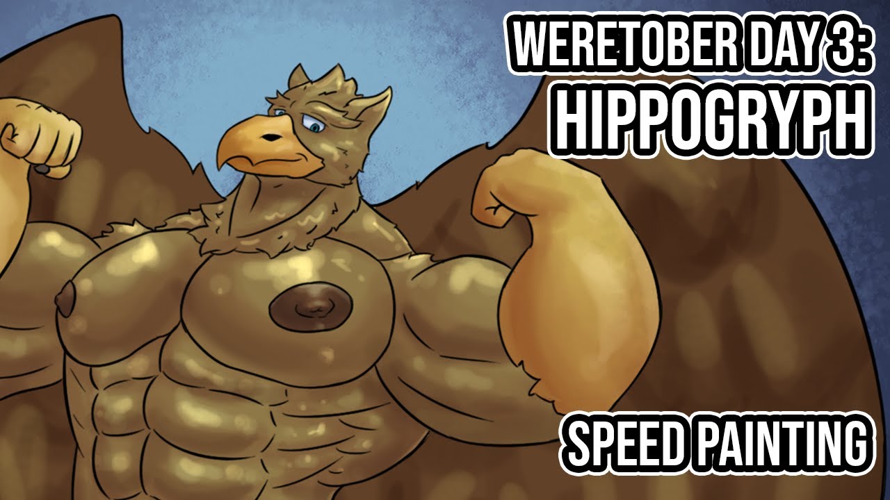 The Hippogryph | Weretober day 3 | SpeedPainting