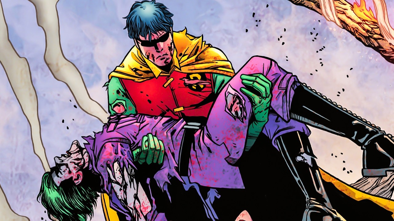 Джейсон Тодд мстит Джокеру! (DC KO, 8 раунд)