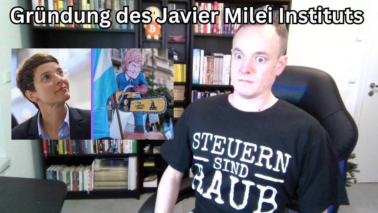 Frauke Petry und Carlos Gebauer gr&uuml;nden Javier Milei Institut
