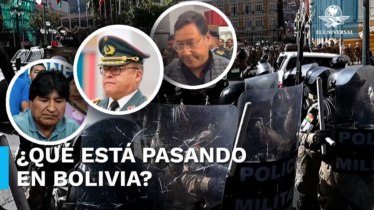 Lo que sabemos del intento de golpe de Estado en Bolivia