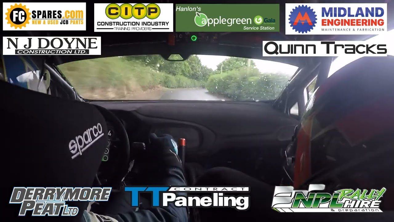 STS Group Stonethrowers Rally 2024 SS8 Shane Quinn / Stephen Reynolds
