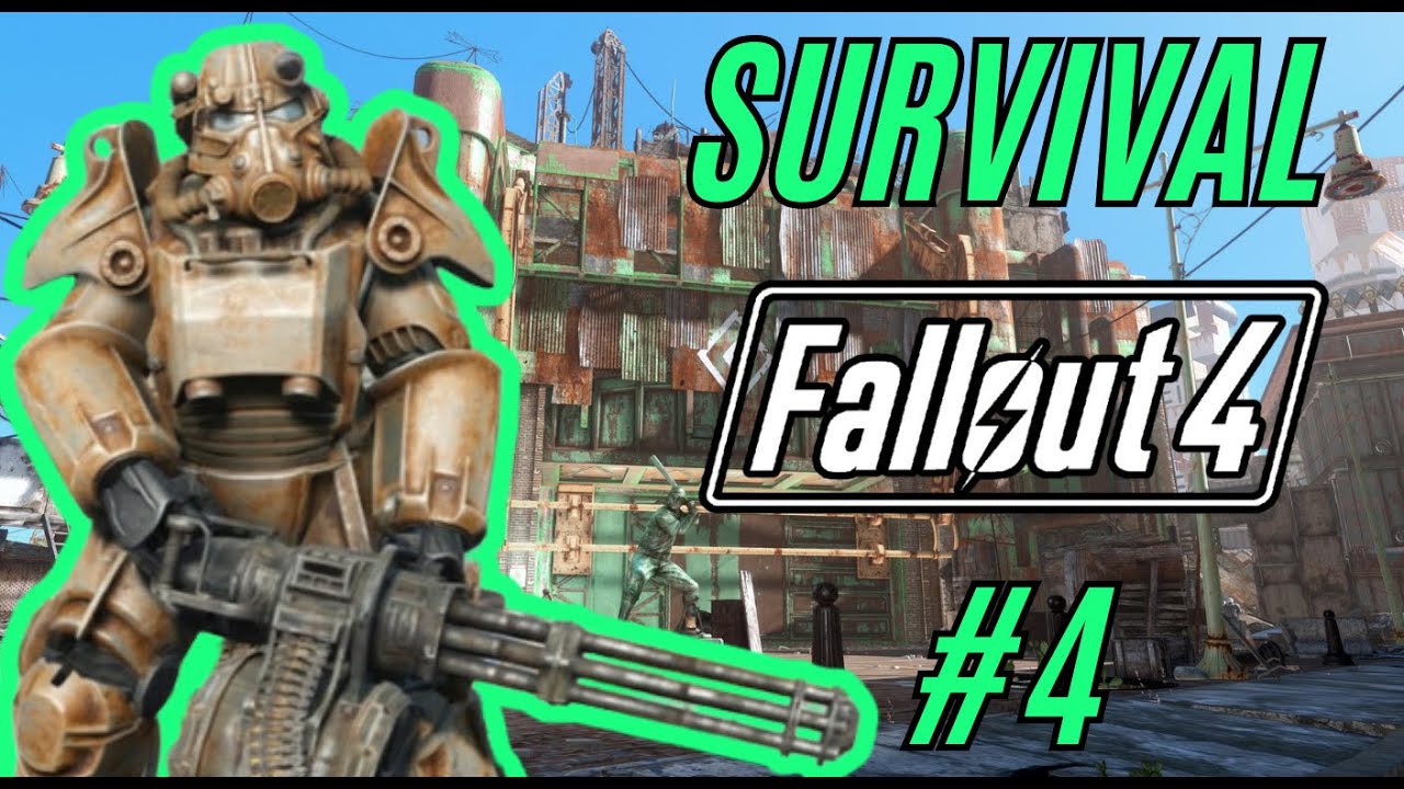 The Road to Diamond City: Securing Hangman's Alley | Fallout 4 Survival #4 (No Commentary)