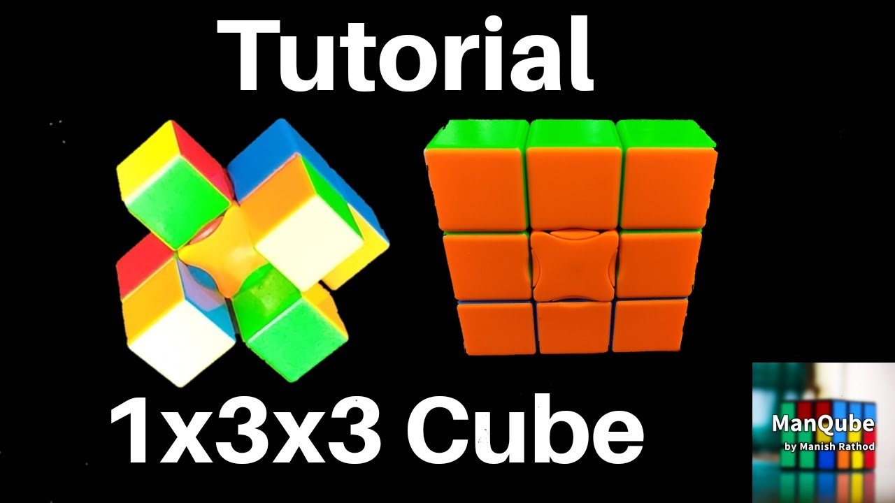 1x3x3 cube Tutorial | 1x3x3 Cube | 1x3x3 Cube Solve | How to solve 1x3x3 cube | 1x3x3 Rubik's Cube