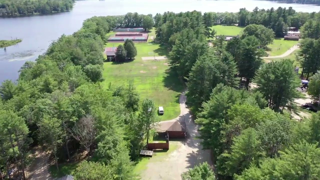 Aerial Video of Camp Caribou Peninsula
