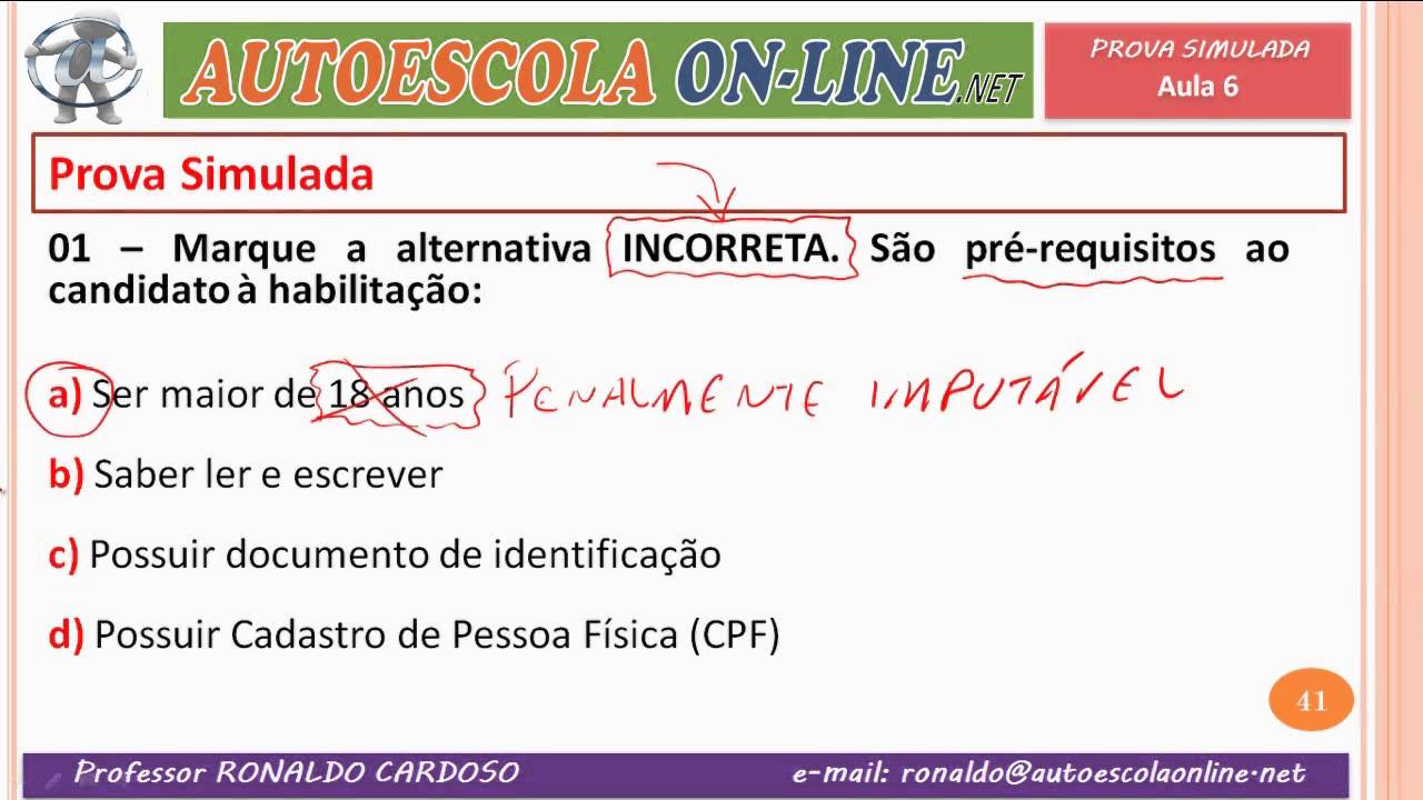 Resolução de Questões I - Módulo Processo de Habilitação