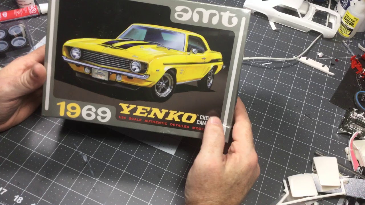 Обзор сборной модели 1969 Chevy Camaro Yenko