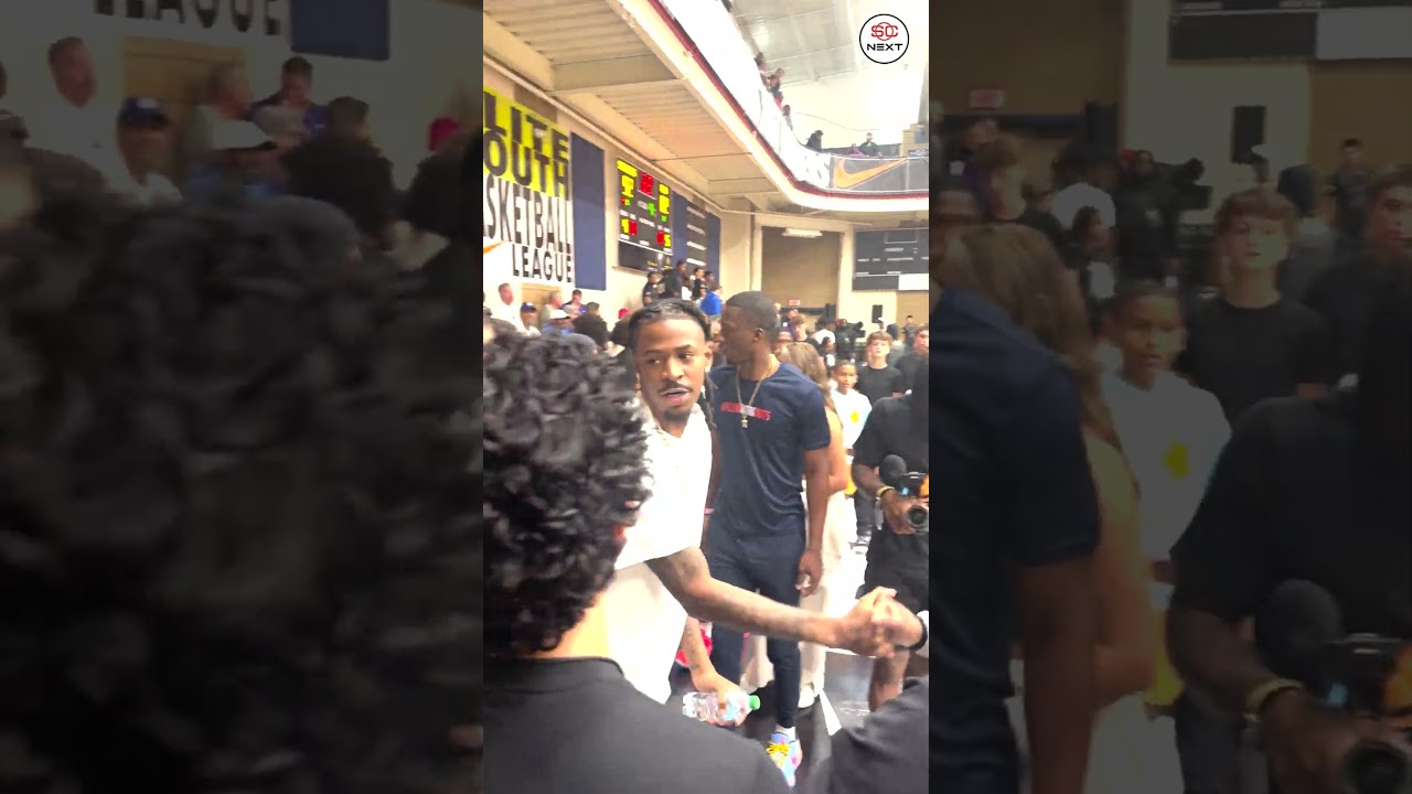 Ja Morant with Tylil at Peach Jam 👀