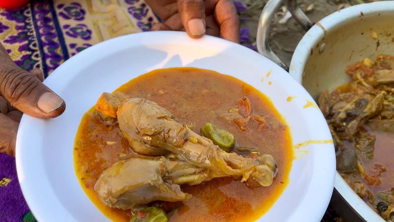 Pure desi murgh shorba recipe specially made by darwish khan father