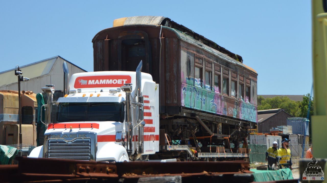 RHWA, Standard Gauge Wagons Transfer - Perth, Western Australia
