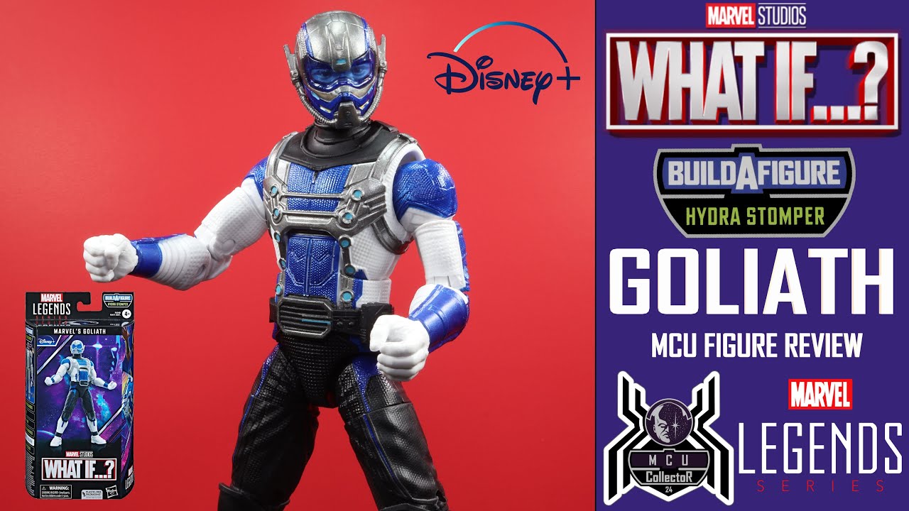 Marvel Legends GOLIATH Bill Foster What If...? Disney+ Hydra Stomper BAF Wave MCU Figure Review