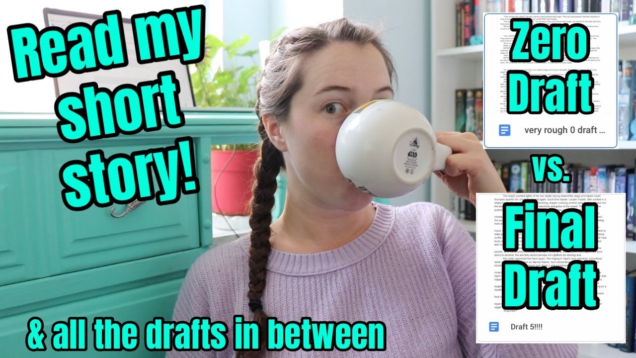 ZERO DRAFT vs. FINAL DRAFT // read my short story collaboration with @BentleyHouseMinis!