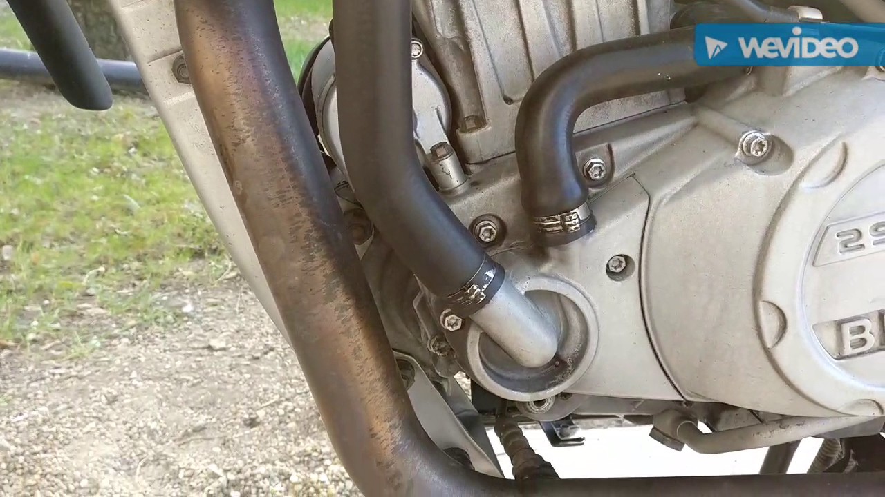Termostat aftermarket , de la auto la moto, bmw F650GS