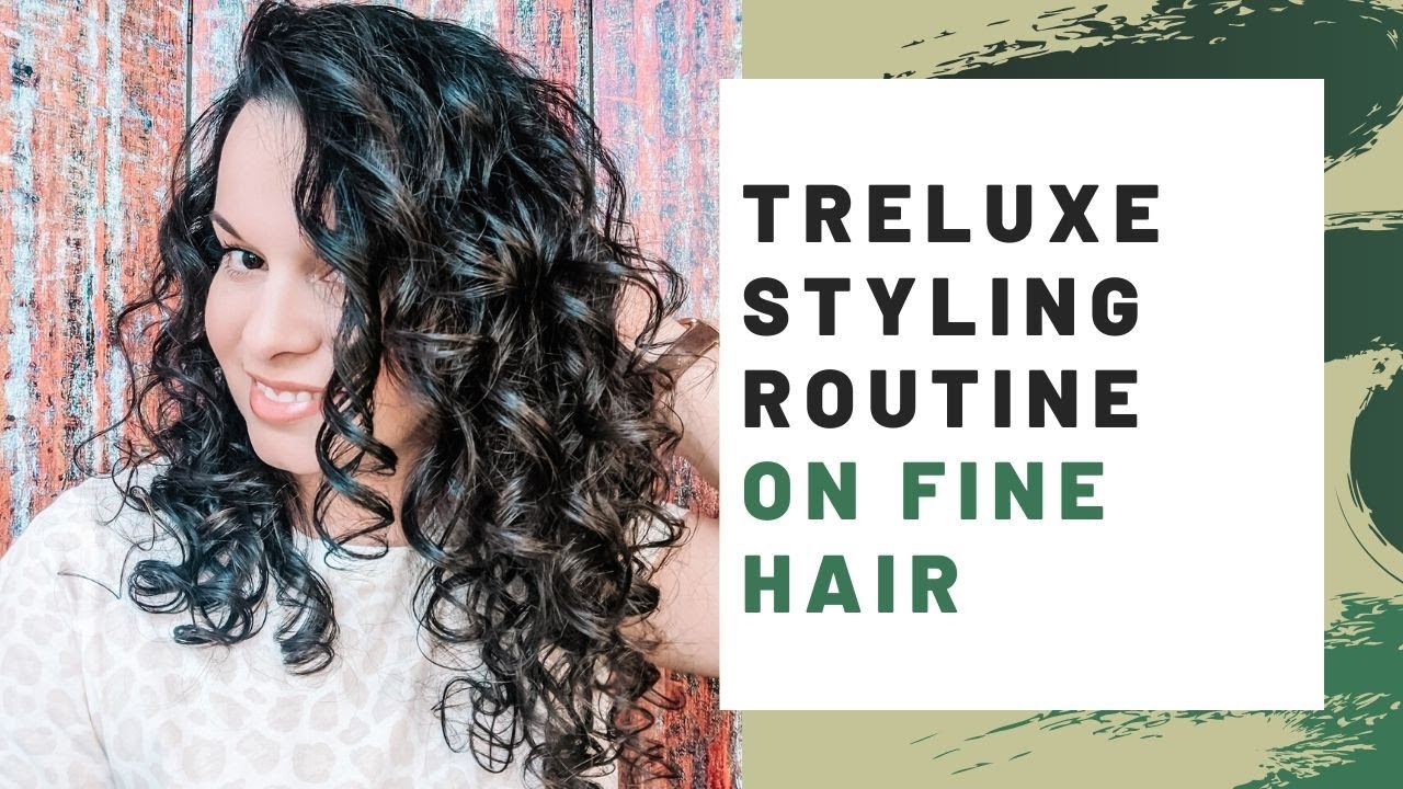 TreLuxe Styling Routine With Hi! Definition Gel On Fine Hair