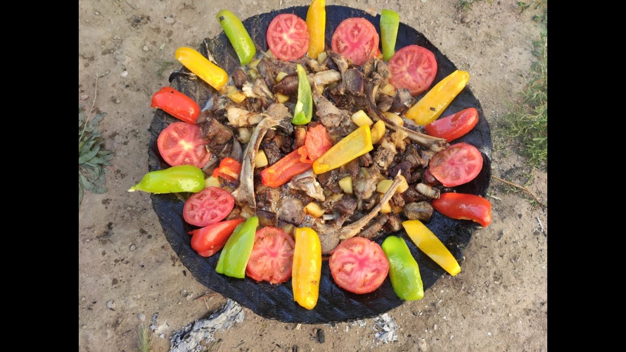 🔴 AZƏRBAYCAN MƏTBƏXİ 🔴 SACDA QUZU ƏTİNDƏN VƏ CİYƏRİNDƏN ÇOX DADLI, LƏZZƏTLİ QOVURMA 😋