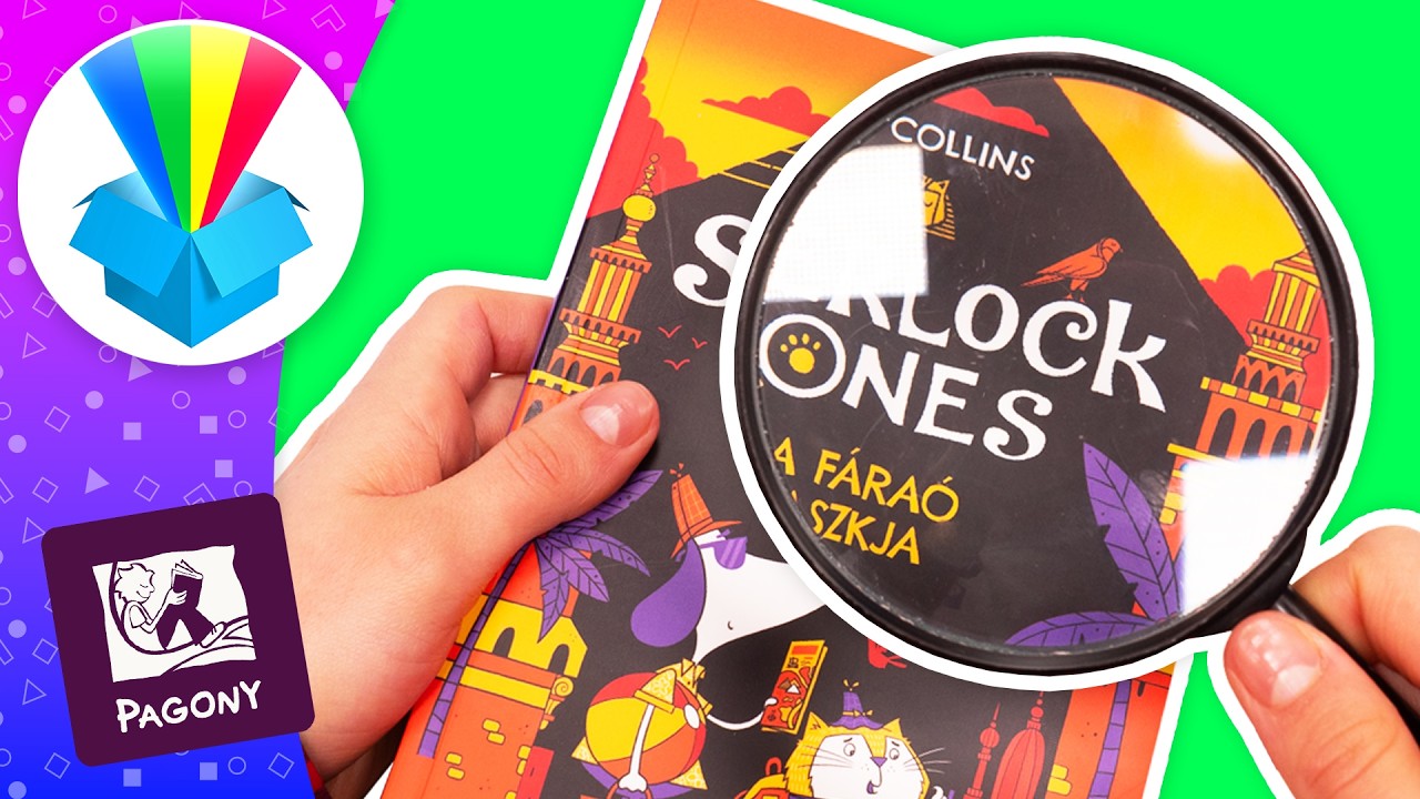 🎁 Kicsomi 🤩 Mi van a dobozban? ➡️ Sherlock Bones detektívkalandok 🕵️‍♂️🔍😎 ⚽ Csocsó ⚽