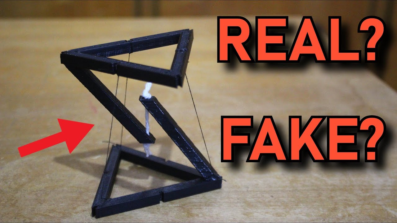 Peça que FLUTUA?! Engenheiro mostra a explicação! (Tensegridade)