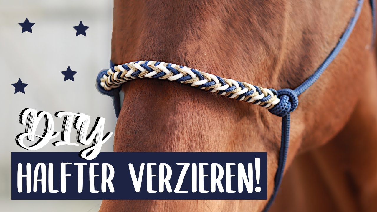 KNOTENHALFTER VERZIEREN | Total einfach