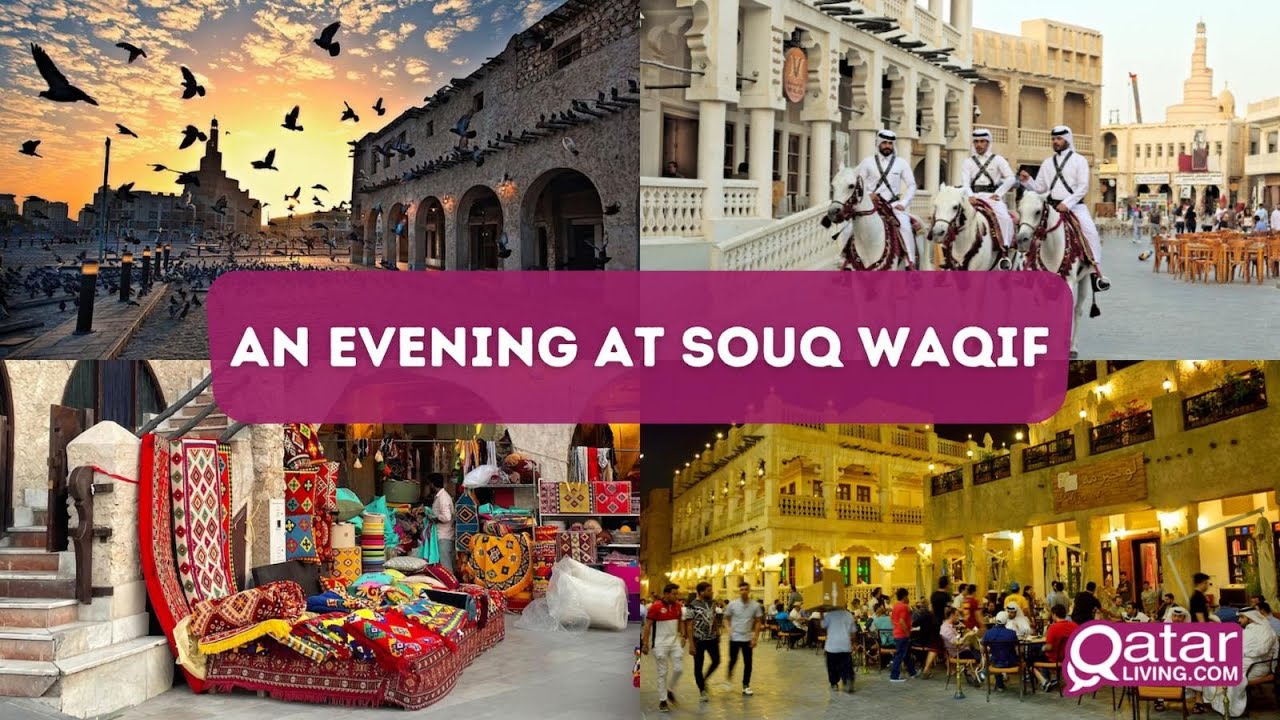 Beautiful Night view at Souq Waqif-Doha