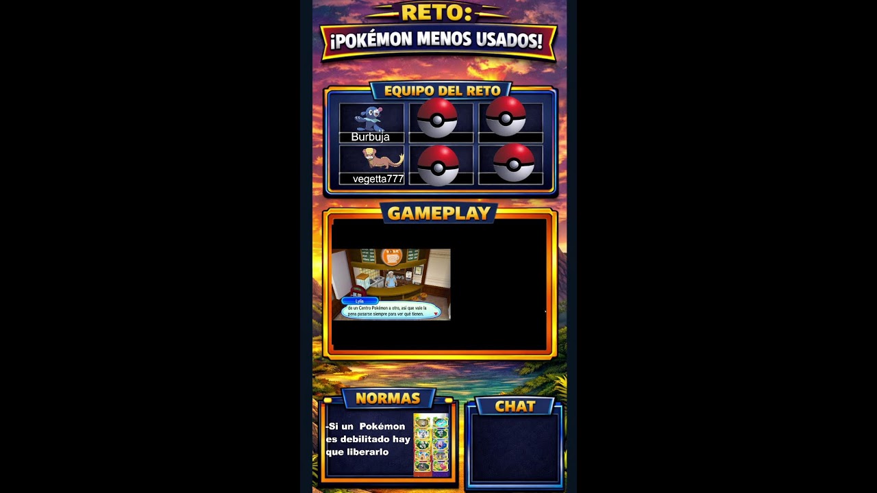 La comunidad decide mi equipo Pokémon en Pokémon Ultra Sol | Reto Pokémon menos usados 🔥 (Portrait)