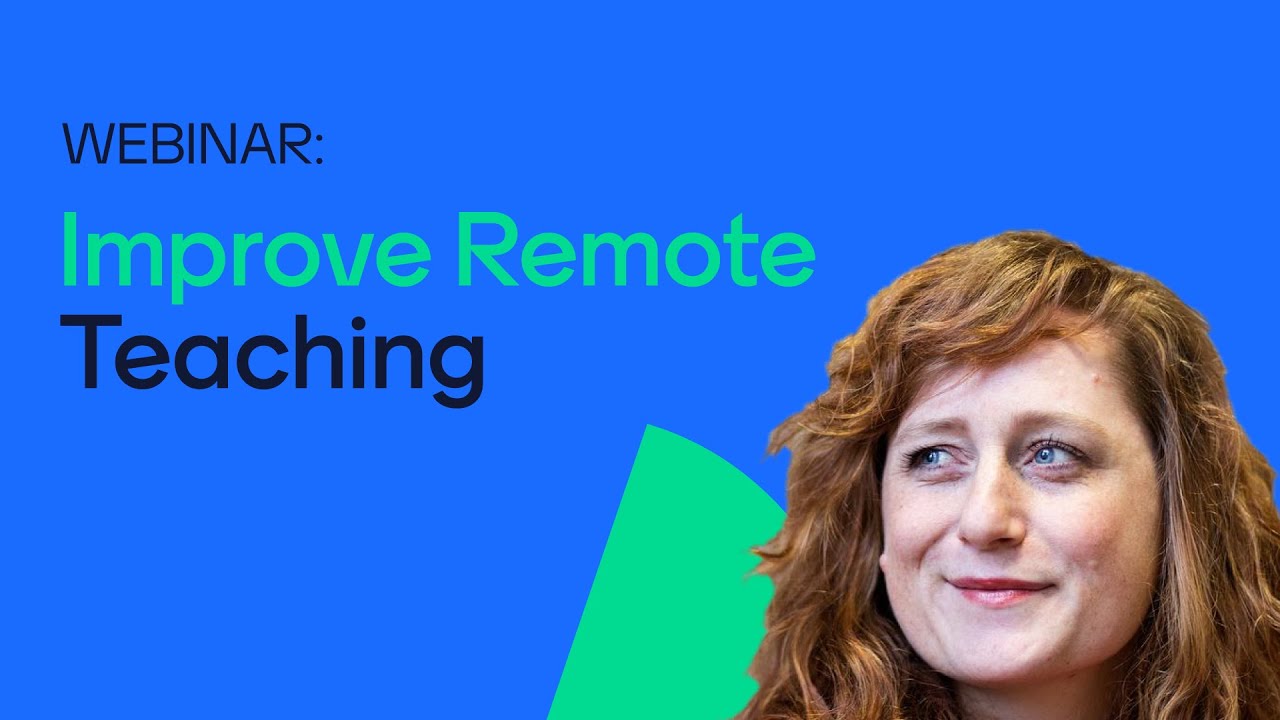 Improve your Online Teaching! - Using Mentimeter for remote lessons - Recorded Webinar