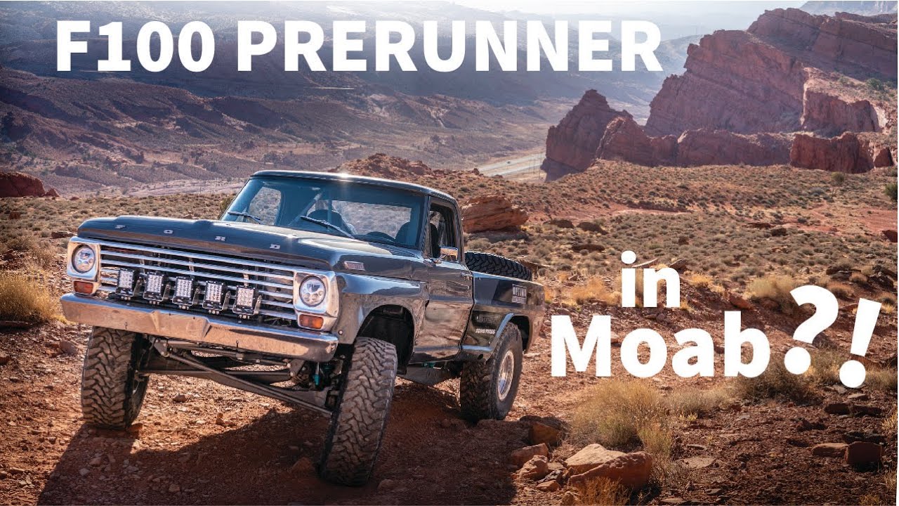 Jumping My F100 Prerunner in Moab | Christopher Polvoorde
