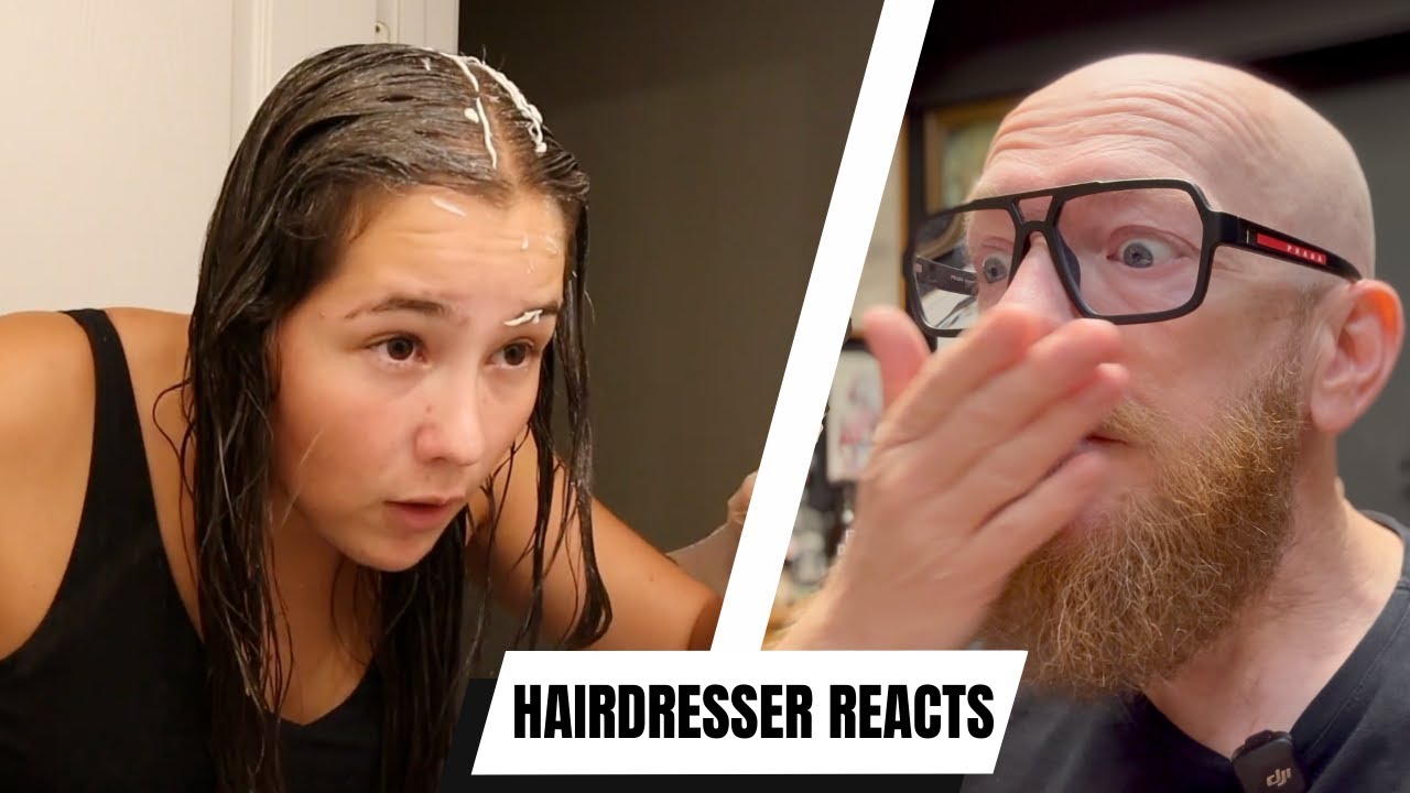 She Wants Blonde Hair with BOX DYE?! 😱 (Hairdresser Reacts)