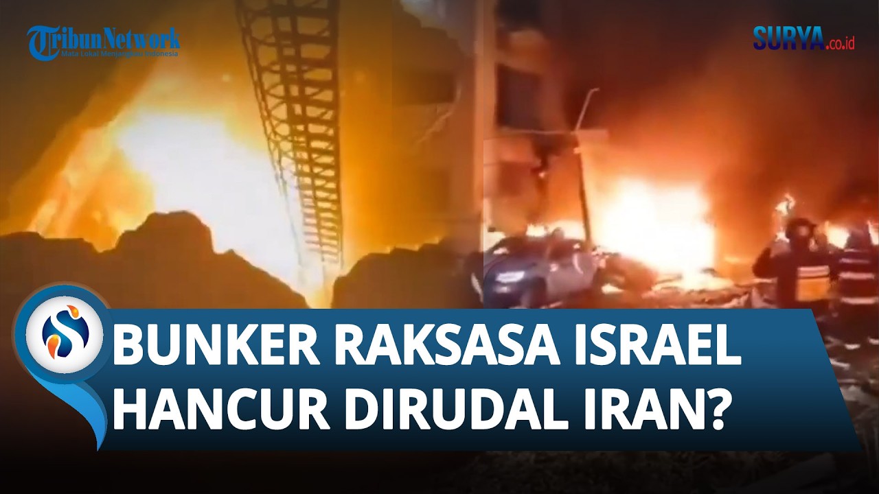 BUNKER RAKSASA JEBOL! Iran Klaim Rudal Hipersonik Hancurkan Perlindungan Terbesar Israel