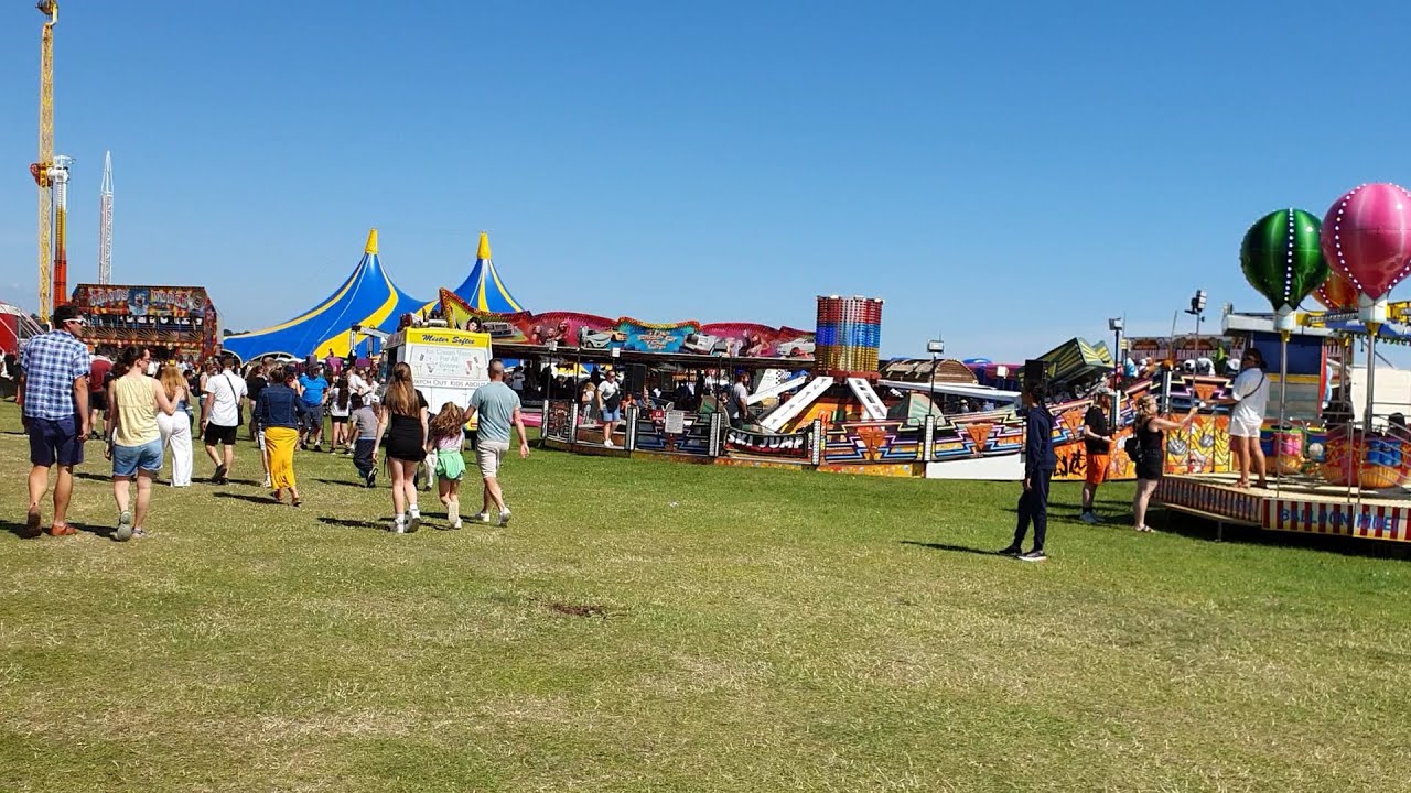 Poole Harbour Festival Funfair Walkthrough 28th July 2024 #funfair #fairground #festival