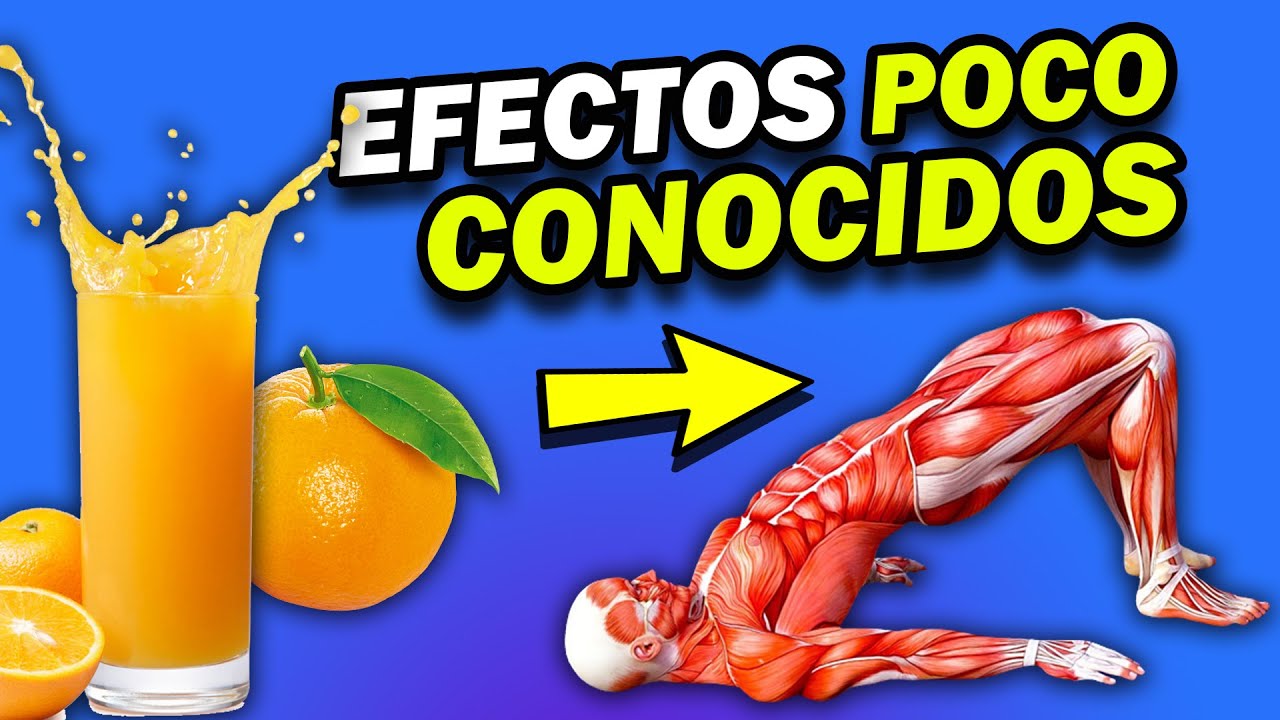 🍊 Qué pasa si tomo jugo de NARANJA todos los días 🥤 lo BUENO y lo MALO del zumo 🟠