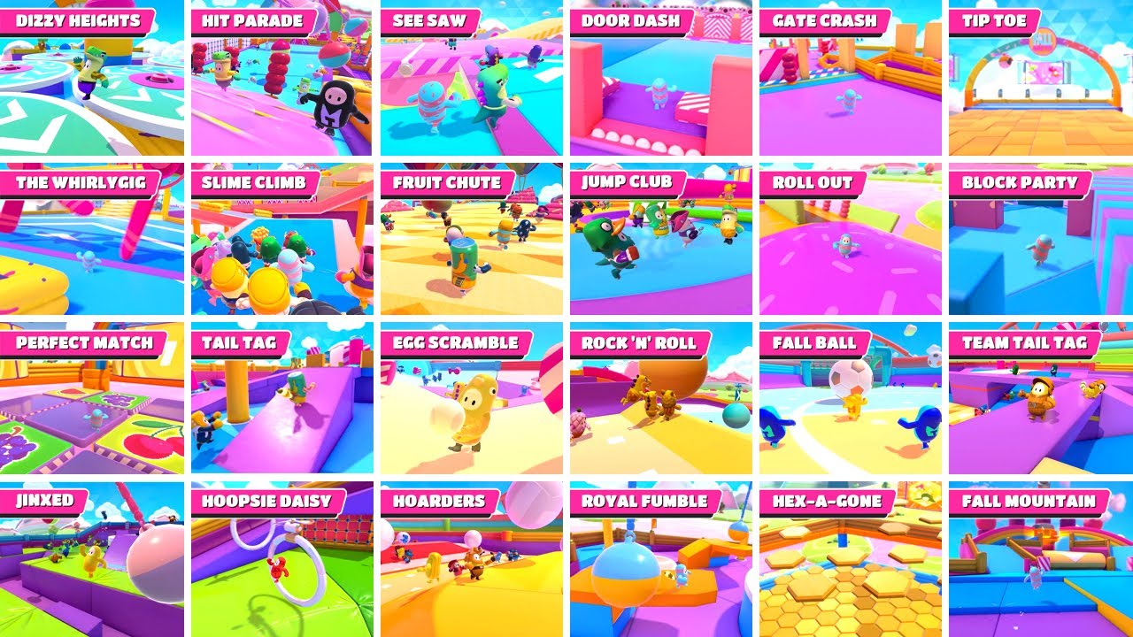 Fall Guys: Ultimate Knockout | All Minigames Guide (How to Win All Minigames)