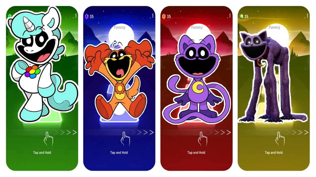 Poppy Playtime 3: Believer x Bones x Dance Monkey x Enemy | Tiles Hop Bemax Mix