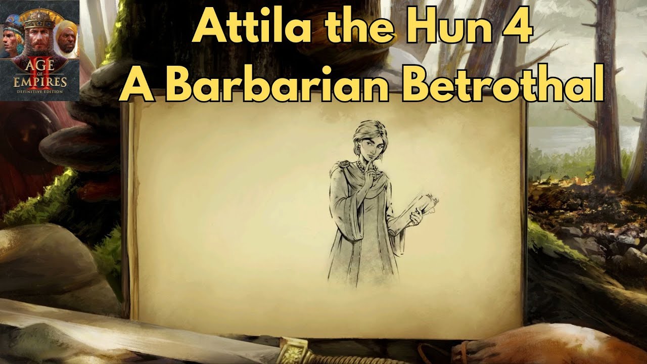 Age of Empires II DE | Attila the Hun 4: A Barbarian Betrothal
