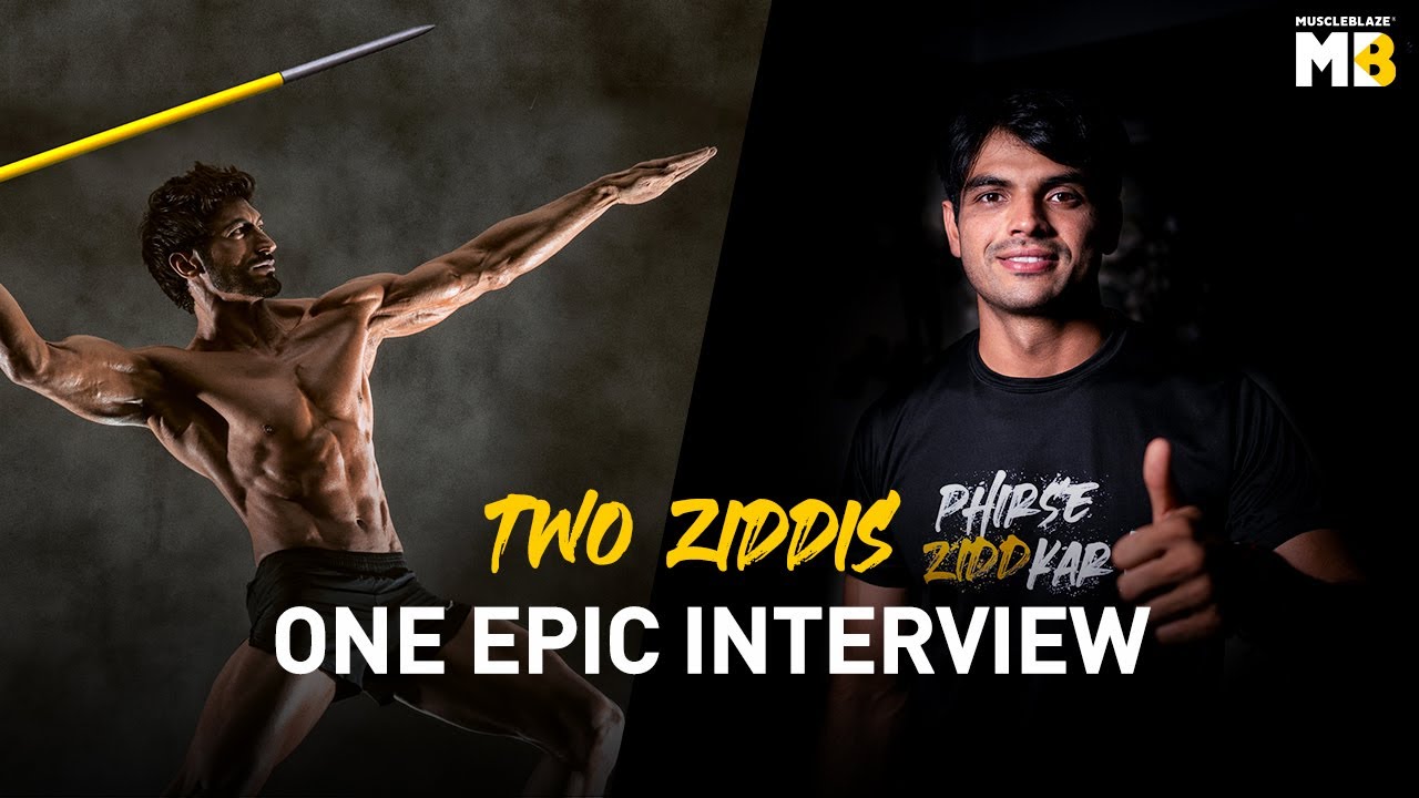 When Two Ziddis Meet | Neeraj Chopra X Vidyut Jammwal | MuscleBlaze