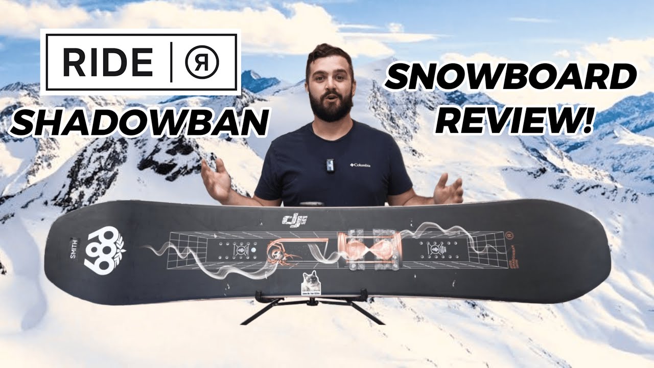 RIDE SHADOWBAN SNOWBOARD REVIEW (BEST OLD MAN BOARD?)